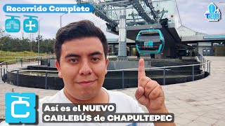 Así es el NUEVO CABLEBUS en CHAPULTEPEC Línea 3 Vlog [upl. by Kaule]