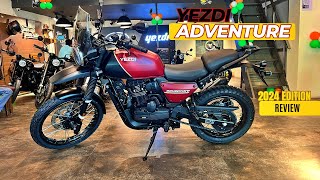 2024 Yezdi Adventure review  It feels more complete  First Ride  Moto preach [upl. by Knowland]