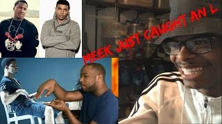 Drake Back to Back MEEK MILL DISS Rant Reaction [upl. by Mairym]