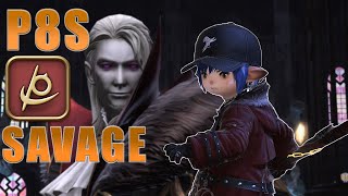 FFXIV P4S First Clear p1 and p2  Reaper POV [upl. by Bautram]