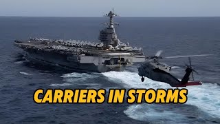 Why Aircraft Carriers Stand Tall in the Harshest Conditions [upl. by Salkin985]