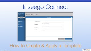 Inseego Connect  How to Create and Apply a Template [upl. by Ennyl459]