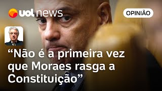 Moraes rasga a Constituição ao fazer censura pura em favor de Lira diz Maierovitch [upl. by Reeher298]