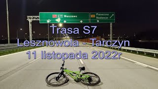 2022 11 Trasa S7 rowerem z Lesznowoli do Tarczyna  najciekawsze miejsca [upl. by Ttelracs]