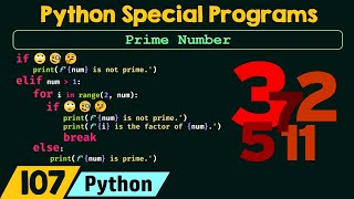 Python Special Programs  Prime Number [upl. by Sauder]