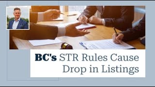 BCs STR Rules Cause Drop in Listings [upl. by Timmons]