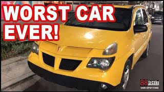 Pontiac Aztek Possibly the Worst Car in Modern Time 88 Seconds car spotting with Eric Johnson [upl. by Eittah415]