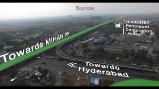 Mahindra Bloomdale Drone Tour Aerial Video Nagpur [upl. by Aremmat557]