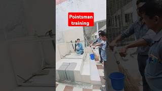 pointsman training video break pipe kese jodte hi pointsman railway delhirailwaystation viral [upl. by Netnilc76]