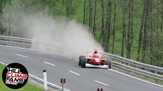 F3000 Crash  Dusan Neveril Crash in Rail  Hill Climb Rechberg 2009 [upl. by Omrellug]