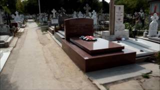 The grave of Nicolae amp Elena Ceausescu [upl. by Nyrhtac]