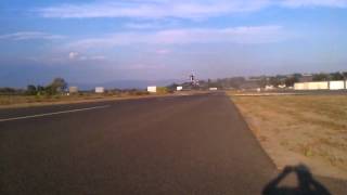 Md500 take off and fly over Oceanside Airport [upl. by Araj57]