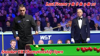 Snooker UK Championship Open Ronnie O’Sullivan VS Barry Hawkins Last Frame 7 amp 8 amp 9 amp 10 [upl. by Corbie]