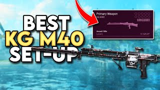 NEW KGM40 BEST CLASS SETUP Best KG M40 Attachments For Warzone  WZ Pacific Season 2 [upl. by Heurlin252]