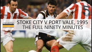 Stoke City v Port Vale April 1995 full 90 mins [upl. by Lyndon93]