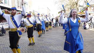 Wakefield Morris at the Rhubarb Festival 2019 1 [upl. by Nosdrahcir]