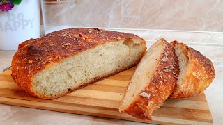 Einfach Wasser mit Mehl mischen und schon hat man italienisches Ciabatta zuhause brot backen [upl. by Aicnom163]