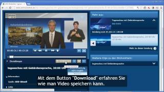 ARD Mediathek  Videos auf der Festplatte abspeichern mit Untertitel [upl. by Kenton864]