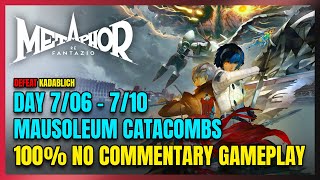 Metaphor ReFantazio 706  710 Mausoleum Catacombs Full Walkthrough Guide No Commentary Gameplay [upl. by Neukam]