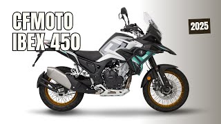 2025 New Motorcycle CFMoto IBEX 450 Review [upl. by Eilliw]