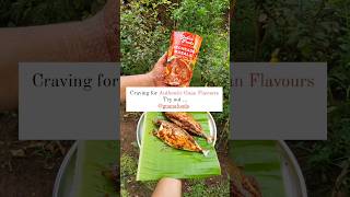 Goan Authentic flavours Recheado Bangdo Fry 🫠 monaonfoodtrait goanfood youtubeshort goa [upl. by Arvo]