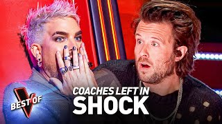 The Most SHOCKING Blind Auditions on The Voice [upl. by Eninej]