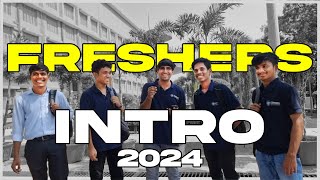 A Day With Freshers  Freshers Intro 2024  Aayan Ghazi [upl. by Hough]