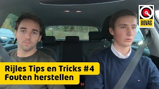 Fouten herstellen  Rijles Tips en Tricks  BOVAG [upl. by Docia15]