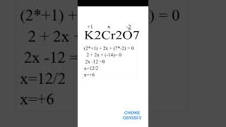 OXIDATION NUMBER OF Cr in K2Cr2O7 redoxreaction class9chapter4 keralasyllabus [upl. by Annavoj166]