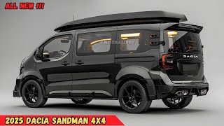 2025 Dacia Sandman 4x4 Hybrid Powerful Efficient and Packed with Features [upl. by Ynattir]