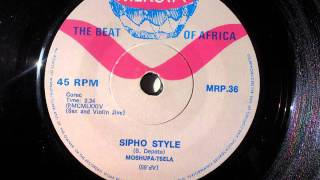 MoshupaTsela  Sipho Style Sax amp Violin Jive Meropa 36 [upl. by Goodhen619]