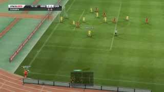 Montenegro  Ukraine 04  World Cup Qualification for Brasil 2014 06072013 highlights  pes 2013 [upl. by Misti]