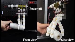 Electrostatic clutch for robotic gripper [upl. by Ahcsrop]