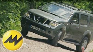 Nissan Pathfinder 25 dCi Der robuste OffroadJapaner im MotorvisionTest [upl. by Coffeng]