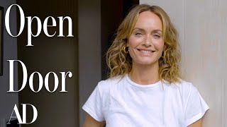 Inside Amber Valletta’s Peaceful LA Sanctuary  Open Door  Architectural Digest [upl. by Dallis]