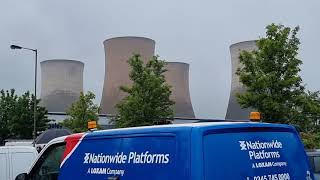 Demolition of Rugeley Power Station towers 662021 [upl. by Deryl546]