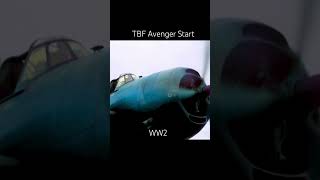 Watch The Ww2 Grumman Tbf Avenger Rev Up In 1943 aircraftcarrier ww2 grumman tbf [upl. by Malinin]