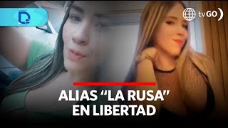 Alias “La Rusa” en libertad  Domingo al Día  Perú [upl. by Swec]