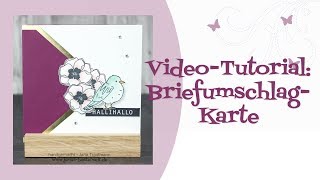 Tutorial BriefumschlagKarte [upl. by Vevina460]