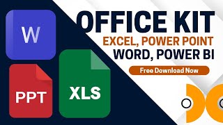 OFFICE KIT EXCEL POWERPOINT WORD POWER BI TEMPLATE FREE DOWNLOAD [upl. by Ozkum575]