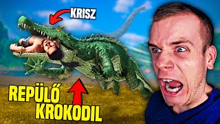 BEMEGYÜNK A DÍNÓK MOCSARÁBA 🐊  ARK Survival Ascended 10 [upl. by Annel244]