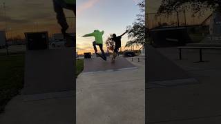 Side by sides with Jaiden skateboardingisfun dadlife skateboarding skateboardtrick fatherandson [upl. by Wycoff815]