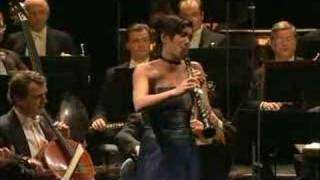 sharon kam mozarts clarinet concertofirst movement [upl. by Nahtanoy]