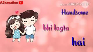 💏Gf Bf song new whatsapp status💑👫💋 [upl. by Aremus]