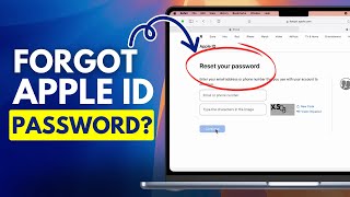 How to Reset Apple ID Password if You Forgot It Change Apple Account Password on Mac [upl. by Curnin]