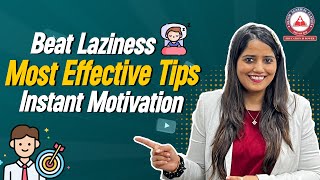 Most Effective Tips To BEAT LAZINESS  CA Shruti Agarwal  AKASH AGARWAL CLASSES [upl. by Ardrey76]