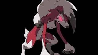 745 Midnight Lycanroc cry [upl. by Enovi]