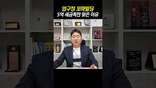 감정평가 때문에 압구정 꼬마빌딩 세금 5억 맞은 이유 [upl. by Eiramanitsirhc340]