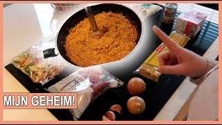 MIJN GEHEIM VOOR KINDPROOF SPAGHETTI BOLOGNESE  RECEPTVIDEO  TiVie  VLOG 166 [upl. by Groves850]