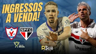 ÃGUIA x SÃƒO PAULO VALORES DOS INGRESSOS SÃƒO DEFINIDOS PARA O JOGO DA COPA DO BRASIL [upl. by Yemirej]